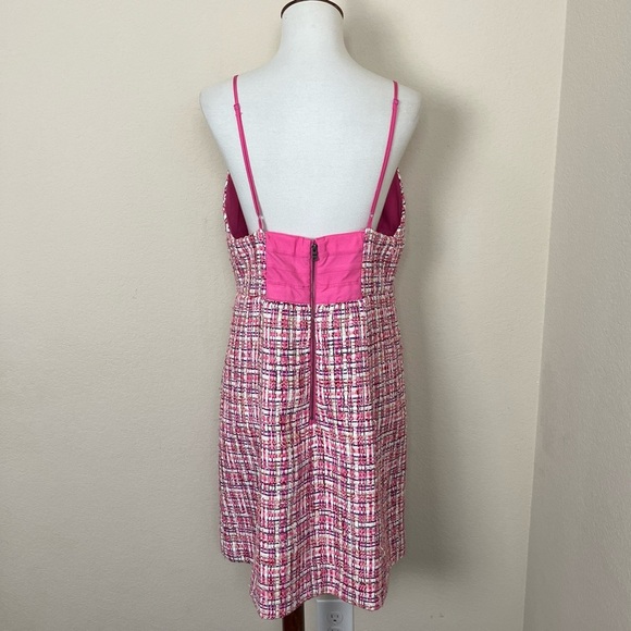 House of Harlow 1960 Pink Candy Tweed Dress - Picture 7 of 11